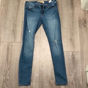 Hollister ripped jeans